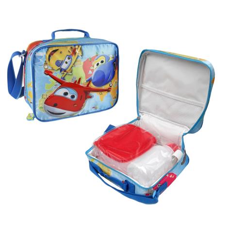 Super Wings Insulated Lunch Bag With Bottle & Snack Box Extra Image 1